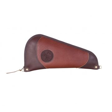 Large Bison Leather Pistol Rug